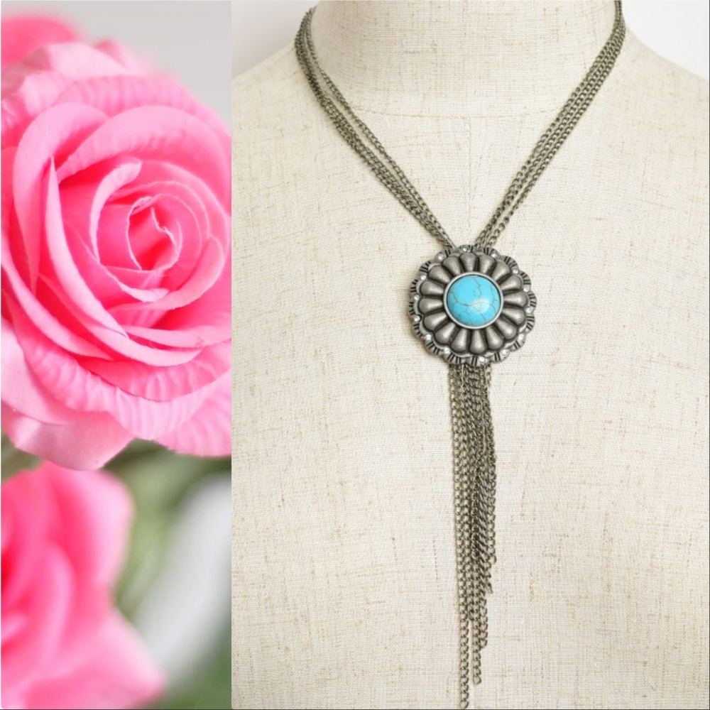 COUNTRY CHIC NECKLACE - Picture 1 of 2